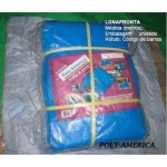 Lona PolyLona 10X6 Azul Polyethileno